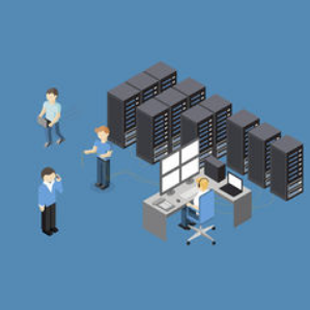 サーバ保守のイメージ
